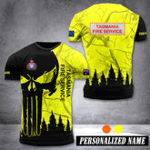 Tasmania Fire Service customize T-shirt 3d 196