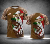Roofer T-shirt 3d 196