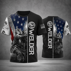 Welder 3dT-shirt pun