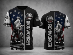 Ironworker 3dT-shirt pun