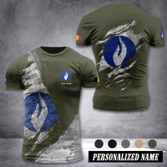 Police Belgium customize T-shirt 306