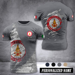 Firefighter Italy customize T-shirt 306