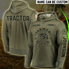 Farmer Tractor Customize hoodie 3d printed