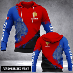 FRANCE HOODIE Customize hoodie 3d printed fly