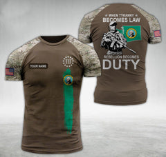 Washington 3per customize T-shirt