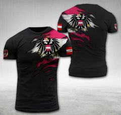 Austria pun flag T-shirt I02