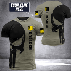 Dresden pun customize T-shirt