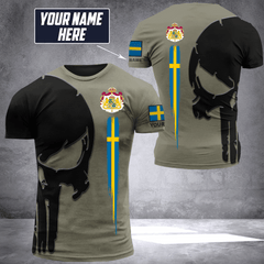 Sweden pun customize T-shirt