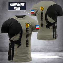 Mannheim pun customize T-shirt