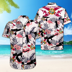 FLORIDA- AOP POCKET HAWAIIAN SHIRT