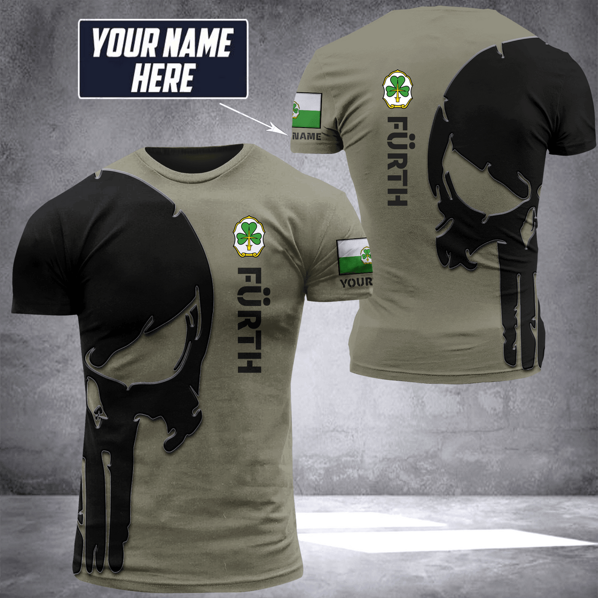 Fürth pun customize T-shirt