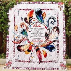 Hippie Peaceful bedding Quilt blankets 3d 012