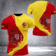Spain customize T-shirt 245