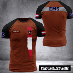 EMS Paramedic Austria customize T-shirt 245