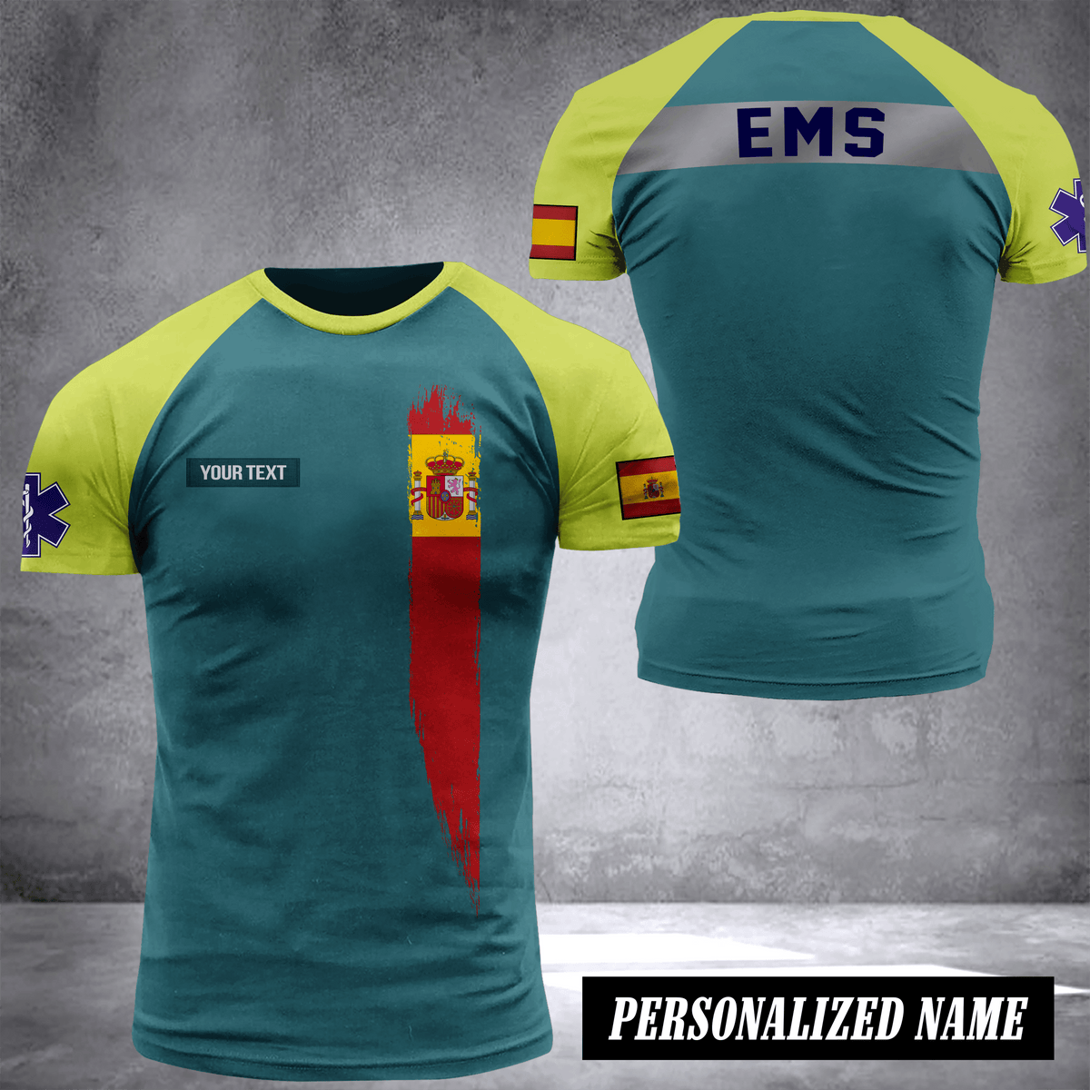 EMS Paramedic Spain customize T-shirt 245