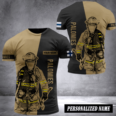 Firefighter Finland customize T-shirt 245