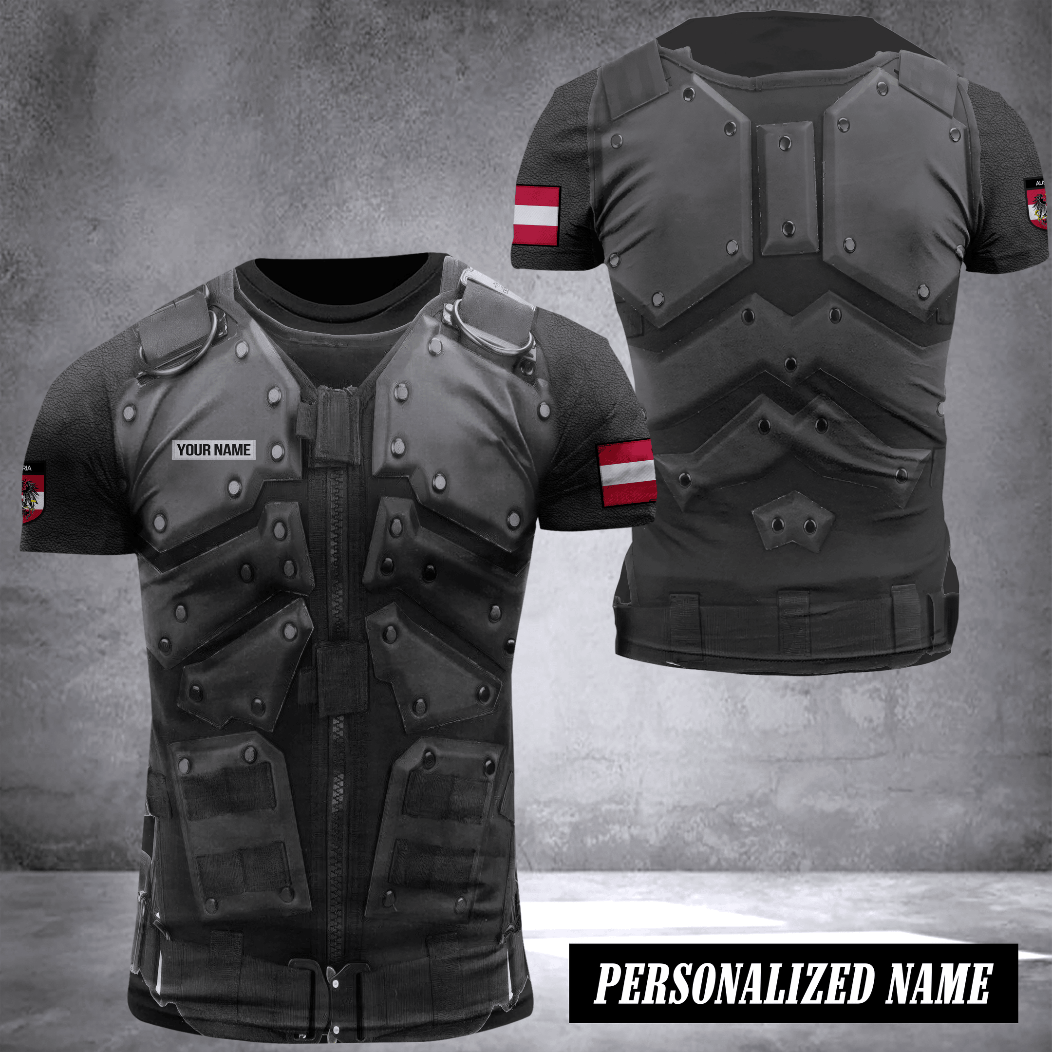 Austria tatical custom T-shirt 2509