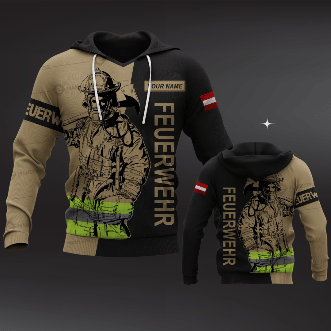Firefighter Austria customize hoodie T SHIRT SWEATER 245