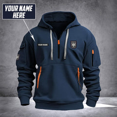 Firefighter Germany customize Hoodie Half Zipper