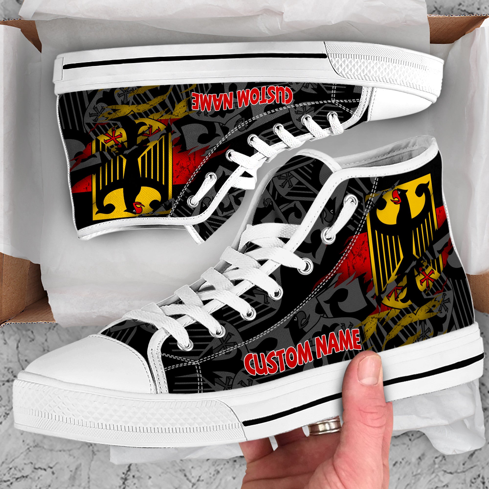 Germany Customize High Top Shoes