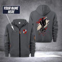 Firefighter Austria customize Zipper cardigan jacket