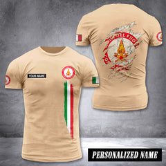 Firefighter Italy customize T-shirt back