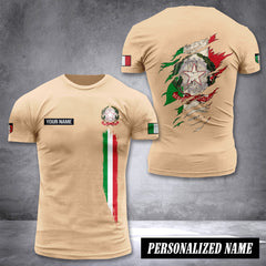 Italy customize T-shirt back