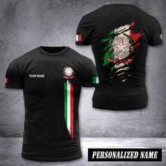 Italy customize T-shirt back