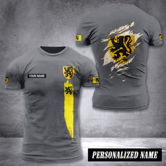 Flemish customize T-shirt back