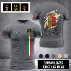 Polizia Di Stato customize ranking T-shirt back