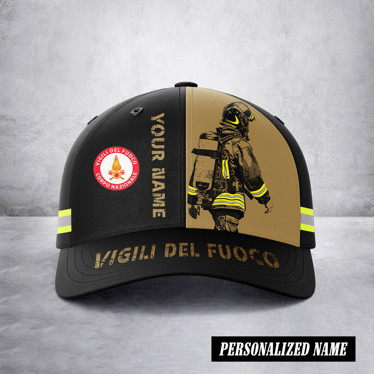 Firefigter Italy cap 3d printed 284