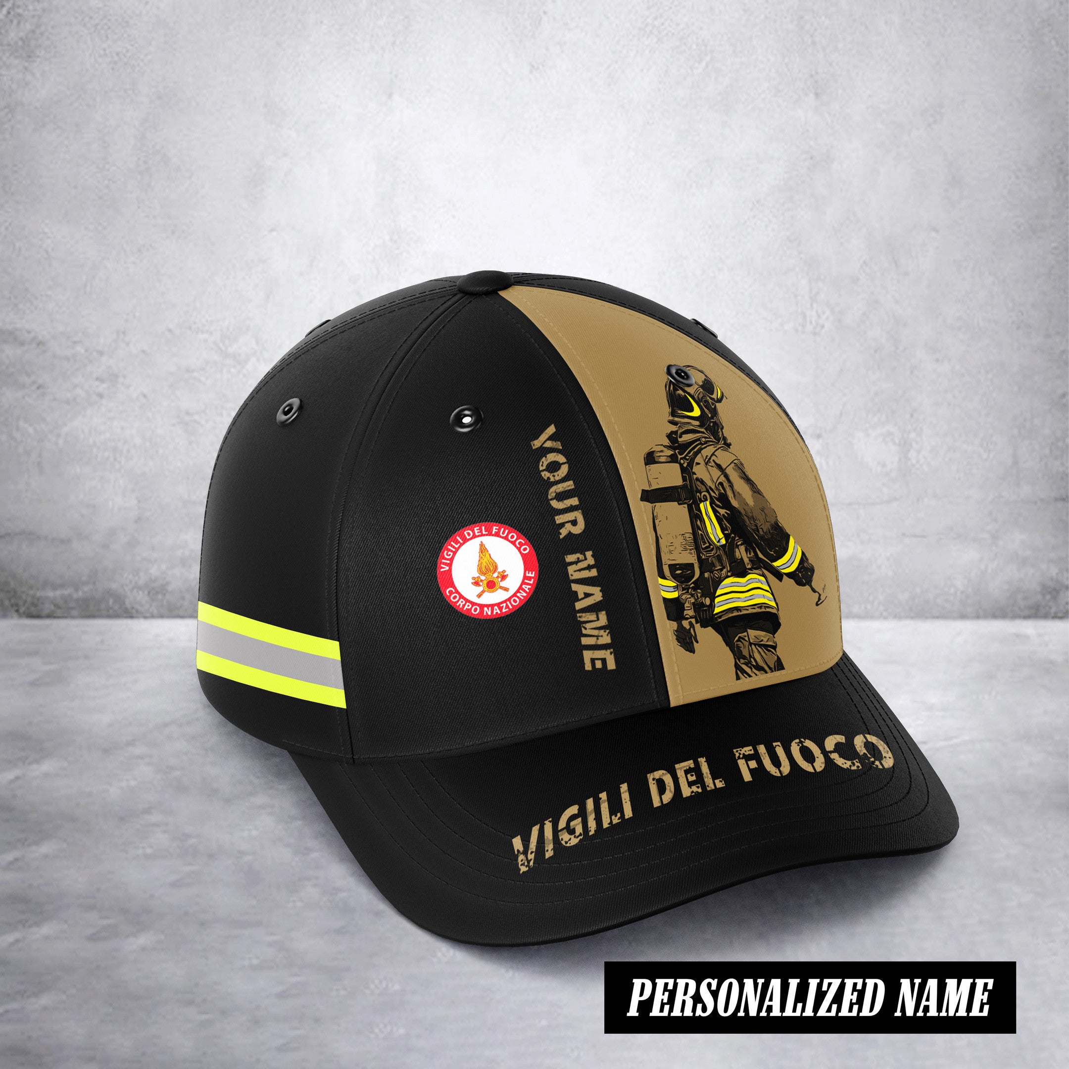Firefigter Italy cap 3d printed 284