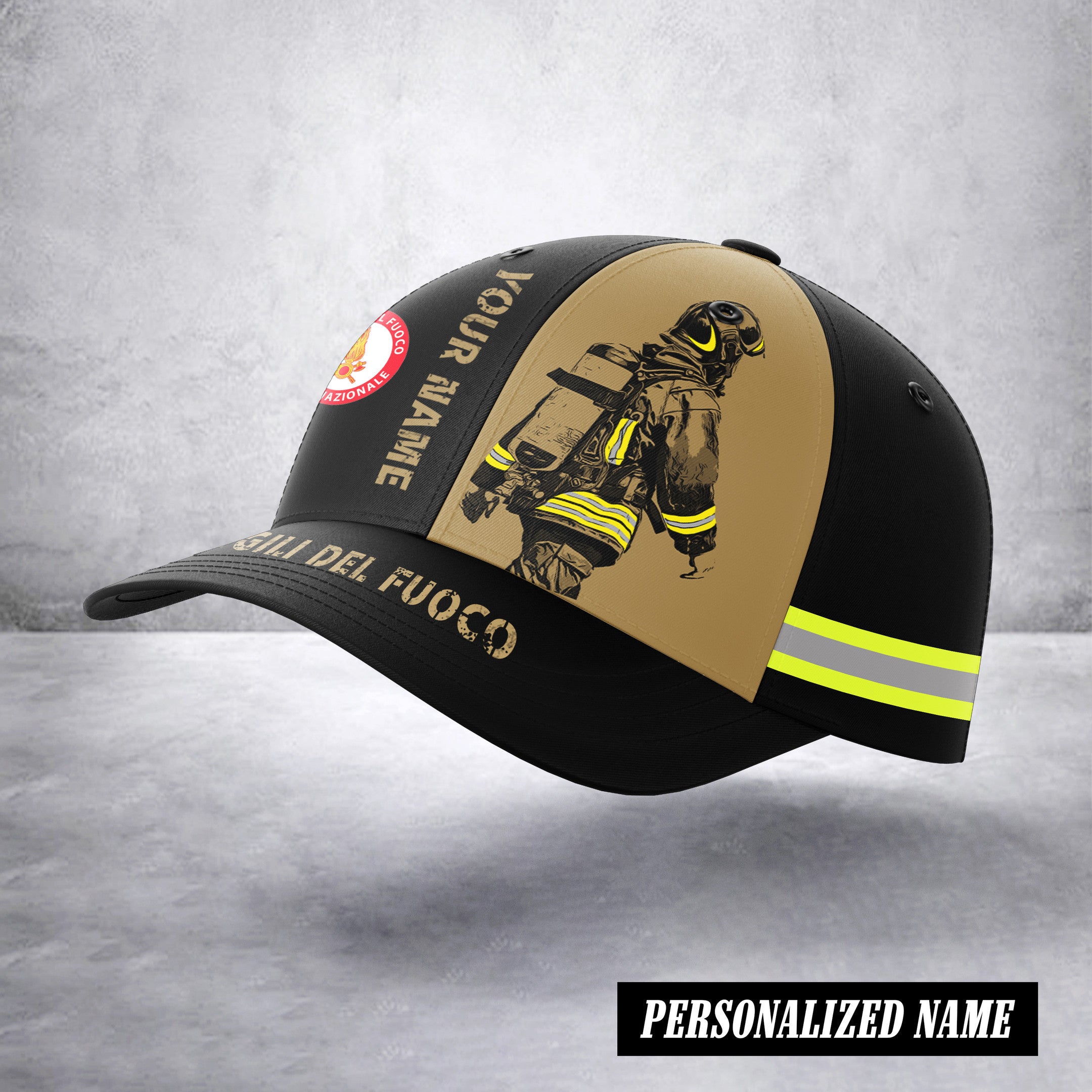 Firefigter Italy cap 3d printed 284