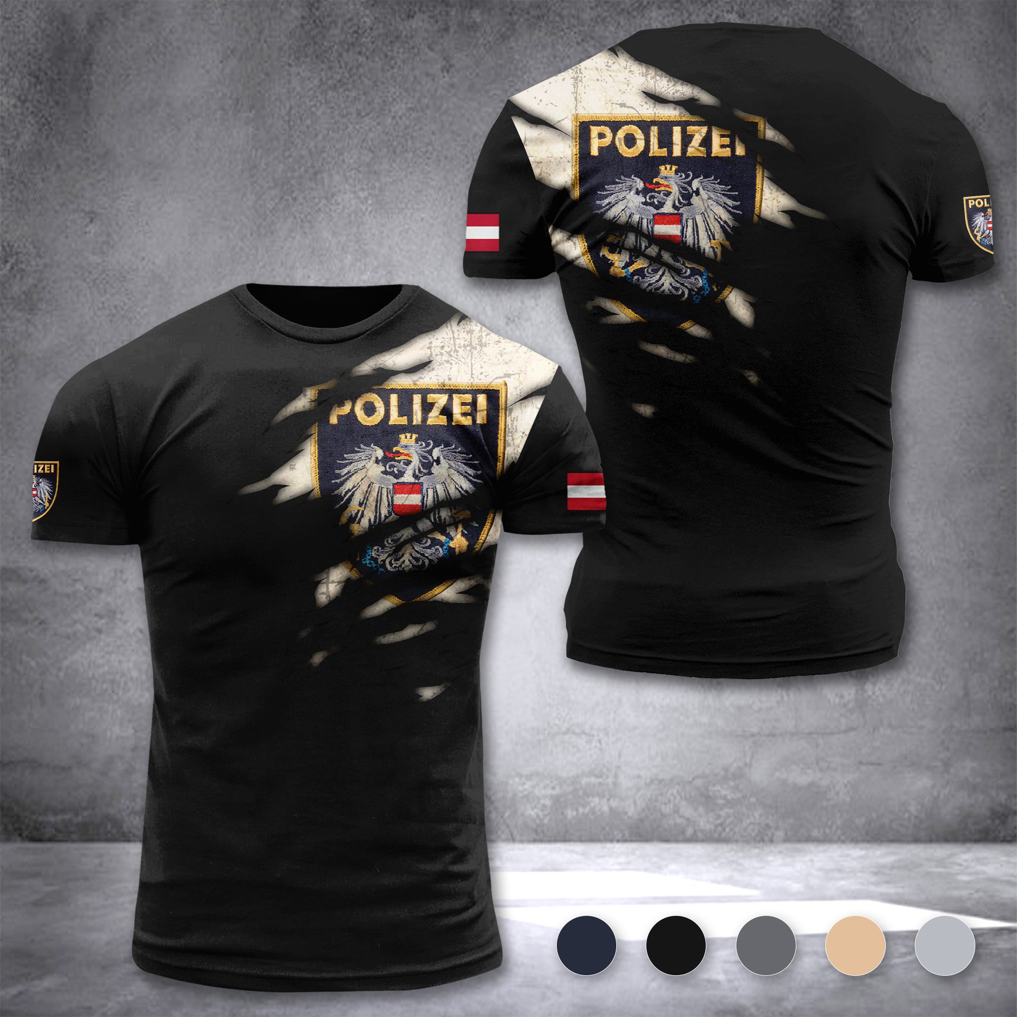 Polizei Austria customize T-shirt 304