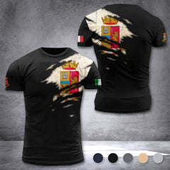 Polizia Di Stato customize ranking T-shirt