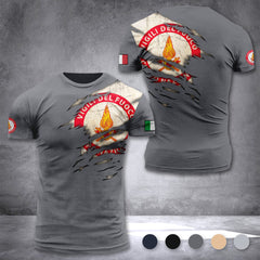Firefighter Italy customize ranking T-shirt 58