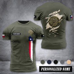 Texas customize T-shirt patriot