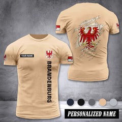 Brandenburg customize T-shirt back