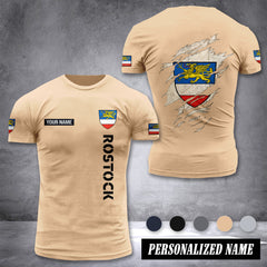 Rostock customize T-shirt back
