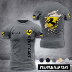 Stuttgart customize T-shirt back