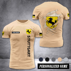 Stuttgart customize T-shirt back