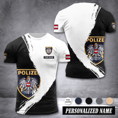 Polizei Austria customize T-shirt color