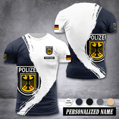 Polizei Germany customize T-shirt color