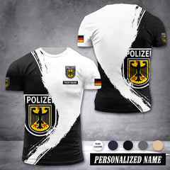 Polizei Germany customize T-shirt color