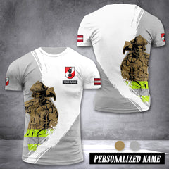 Firefighter Austria customize T-shirt color2
