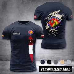 Feuerwehr Styria customize T-shirt back