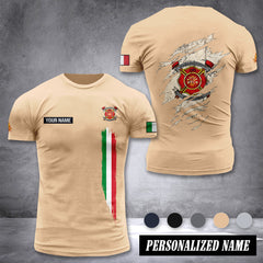 Vigili Del Fuoco Crotone customize T-shirt back