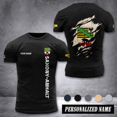 Saxony-Anhalt customize T-shirt back