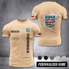 THURINGIA customize T-shirt back