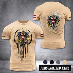 Austria customize t shirt 3d 2762